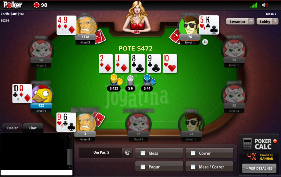 Poker online Brasil tudo 21047