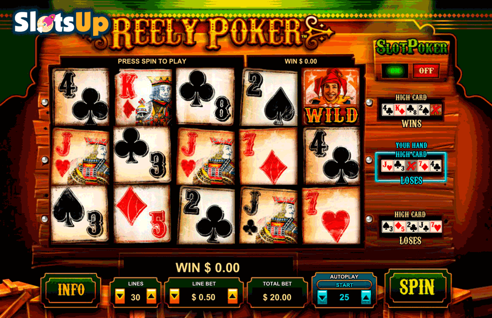 Poker online slot machine 68258