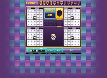Pachinko vídeo bingo oryx 46090