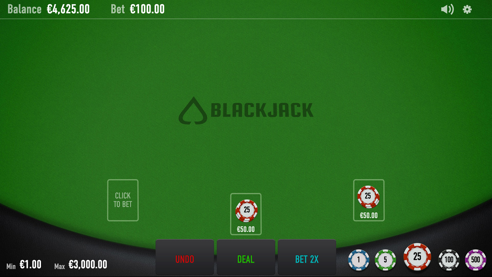 Relax blackjack 35283
