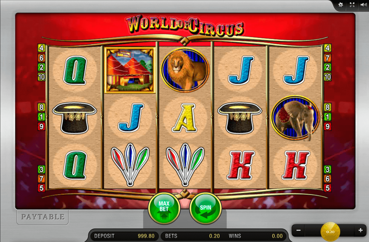 Slots machines circus 35453
